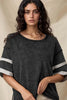 Contrast Round Neck Half Sleeve T-Shirt by Simply Love