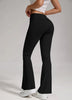 🔥 Women's Low-Waisted Folded Waist Flared Pants - Low-Rise Wide-Leg Trousers by FitiqueFit
