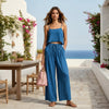 Women's Camisole & Wide-Leg Pants Two-Piece Set – Casual Summer by FitiqueFit