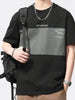 Men's Plus Size Color Block Casual T-Shirt by Simply Love