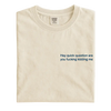 "Hey Quick Question Are You Kidding Me" Embroidered Comfort Colors T-Shirt – Funny Sarcastic Tee