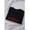 Embroidered 'Crashout' T-Shirt – Unisex Modern Classic Fit by Dog Mom Hat
