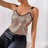✨ Women's Summer Sequined Suspender Chain Vest Top by FitiqueFit