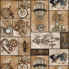 Steampunk Skater Skirt - Small only by Retrolicious