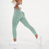 Snowflake Camouflage Seamless Yoga Pants – High Waisted Leggings by FitiqueFit