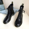 Pink short boots women's inner heightening thin boots