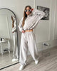 Women’s Sportswear Set Solid Color Cardigan Set by FitiqueFit