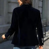 Women’s Slim-Fit Notch-Lapel Blazer by FitiqueFit