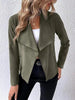 Classic Minimalist Collared Long Sleeve Jacket for Women – Minimalist & Lightweight Everyday Outerwear by Stevvex