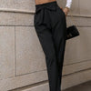 Women’s Minimalist Casual Pants with Pockets by FitiqueFit