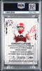 Graded 2023 Leaf College Playoff Standouts Stetson Bennett #SB1 Autographed #/274 Rookie RC Football Card PSA/DNA 10 Gem Mint Auto Grade 10