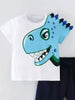 Children's Dinosaur Short Sleeve T-Shirt & Shorts Set by Simply Love