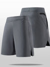 Men's Plus Size Elastic Waist Active Shorts