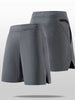 Men's Plus Size Elastic Waist Active Shorts