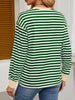 Striped Long Sleeve Casual T-Shirt by Simply Love