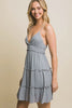 Frill V-Neck Cami Dress – V-Neck Cami Dress, Frill Cami Dress, Feminine V-Neck Dress, Casual Summer Dress, Flowy Cami Dress, Chic Cami Dress, Elegant Frill Dress by Stevvex