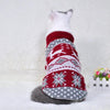 Dog Cat Sweater Pet Christmas Knitting High Collar Clothes by My Store