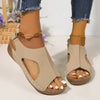 Women's Casual Velcro Strap Sandals by FitiqueFit
