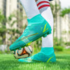 Football Boots Men's High Top AG Spike Artificial Turf by My Store