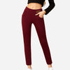 High Slit Casual Pants with Side Slit Detail | Fitiquefit by FitiqueFit