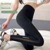 Women's Shapewear Tummy-Control Leggings – High-Stretch Cropped Nylon Pants by FitiqueFit