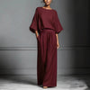 Women’s Flared-Sleeve Linen Suit Two Piece Set by FitiqueFit