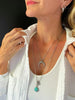 CRESCENT MOON NECKLACE by Bellaforma Jewelry