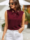 Striped Tie Neck Tank