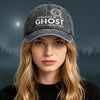 "I'd Rather Be Ghost Hunting" Embroidered Washed Baseball Cap – Retro Paranormal Hat by FitiqueFit