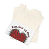 Love Dark and Deep Rose Heart Tee | Nu Romantic, Gothic Romance by Tristan’s Treehouse