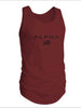 Men's US Flag Round Neck Tank