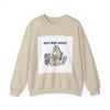 Workhorse Desk Jockey Sweatshirt | corporate burnout parody, collegiate horse design by Tristan’s Treehouse