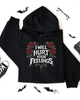 I will hurt your feelings hoodie by Madness & Mayhem LLC
