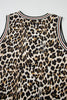 Luxury Leopard Print Sleeveless Maxi Dress Modern & Trendy Statement Piece Charming Dress by Stevvex