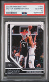 Graded 2023 Panini Instant Victor Wembanyama #473 Rookie RC Basketball Card PSA 10 Gem Mint
