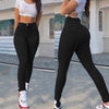 Women's High-Waist Denim Skinny Pants – Stretch Pencil Jeans by FitiqueFit