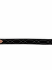 Western Stitch Genuine Suede & Hand Tooled Leather Belt -Dark Brown by Neon Spur