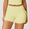 Women's Drawstring Tight Yoga Shorts – Running Sport Shorts by FitiqueFit