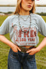 Land of the Free 250 Years Graphic Tee by Wild Junkie