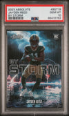 Graded 2023 Panini Absolute Jayden Reed #BST18 Rookie RC Football Card PSA 10 Gem Mint