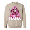 "Spooky Mama" Halloween Sweatshirt - Cool Mama Crewneck & Gift for Mom by Dog Mom Hat
