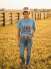 Land of the Free 250 Years Graphic Tee by Wild Junkie