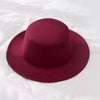 Winter Autumn Woolen Women Men Fedora Hats Fashionable Women Classic Wide Brim Fedora Hat Adjustable Big Fedoras Hat Luxury Brim Fedora Hat Summer Men Classic Hat by Stevvex