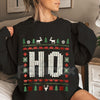 Santa's Favorite Ho Funny Christmas Sweatshirt | Explicit Adult Holiday Jumper | Sarcastic Naughty Xmas Crewneck | Mature Gift