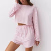 Women’s Slim-Fit Loose Suit Two Piece Shorts Set by FitiqueFit