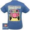 2101 Beach Bound Southern Sassy Country Western Short Sleeve Graphic Tee by DoodleBug's
