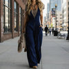 Sleeveless Loose Wide-Leg Jumpsuit with Two Pockets | 4 Colors by FitiqueFit
