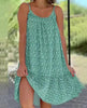 Boho Floral Sleeveless Cami Maxi Dress by FitiqueFit