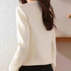 Women’s Cropped Crew Neck Jacket – Casual Lightweight Outerwear by FitiqueFit