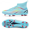 Children's Football Shoes TF Broken Nail High-top Breathable by My Store